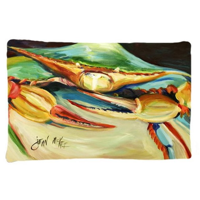 Carolines Treasures JMK1095PILLOWCASE Blue Crab Fabric Standard Pillowcase