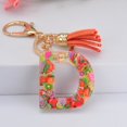 thumbnail image 4 of Porte-clés 26 Lettres Modèle de Fruit Femmes Compact Longue Durée Porte-Clés Sac Décoration, 4 of 8