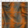 thumbnail image 3 of Soimoi Orange Poly Georgette Fabric Wild Animal Skin Decor Fabric Printed BTY 42 Inch Wide, 3 of 6