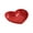 Red, variant on Weloille Minimalist Heart Shaped Plate 2 Piece Set, Food Grade Ceramic Dinner Plate, Microwave Dishwasher Safe Dessert Plate, for Home Party Wedding Appetizer Salad Serving