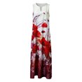 thumbnail image 2 of Innerwin Longues Robes Maxi à Imprimé Floral pour Femmes, Robe d'Été de Plage, Vacances, Sans Manches, Robe Débardeur Hawaïenne, Style H S, 2 of 4