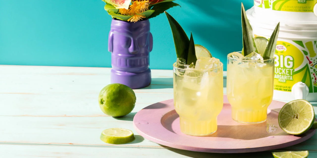 Master of Mixes Big Bucket Margarita Mix, Ready-to-Use Premium
