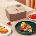 thumbnail image 1 of Pisexur Boîte de Conservation en Acier Inoxydable 304 Boîte à Lunch de Qualité Alimentaire Boîte à Lunch Boîte à Lunch Micro-Ondes Chauffante Scellée Étanche Boîte de Rangement Multicolore, 1 of 10