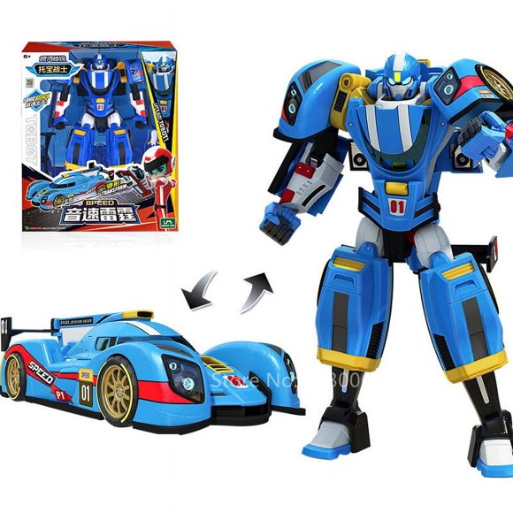 Galaxy Detectives Tobot Car to Robot Toy Korea Cartoon Brothers Anime Tobot Deformation Tank Car Toys Gift