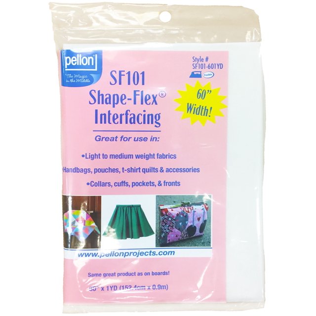 Pellon Shape-Flex Woven Interfacing-White 60"X1yd - SF101601