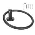 thumbnail image 2 of Octpeak Towel Ring, Space Aluminum Round Towel Holder For Balcony, 2 of 8