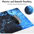 thumbnail image 2 of Gaming Mouse Pad, Blue Large Mouse Pad Gaming 31.5×15.75In, Large Mouse Pads, Long Big Mouse Pad XL Mouse Mat with Non-Slip Base, Extended Keyboard Mouse Pad Desk Pad for Computer (Blue), 2 of 5