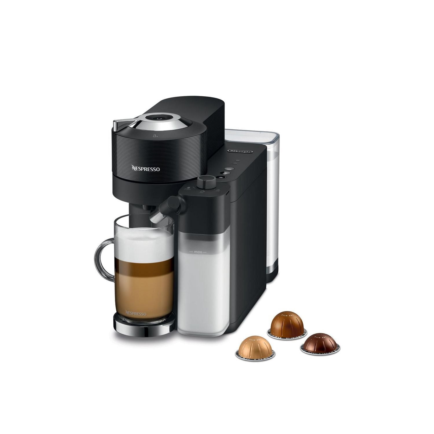 Nespresso Vertuo GDV5BKWヴァーチュオラティシマ Nespresso Vertuo Lattissima Coffee and Espresso Machine by De