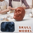 thumbnail image 4 of EGNMCR Large Skull Cake Pan Haunted Baking Cake For Halloween And Birthday Party baking mold, 4 of 5