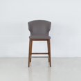 thumbnail image 5 of Tabouret de Bar à Dossier Ailé Rembourré de Qualité Contractuelle Cabo (26 Po/29 Po), 5 of 5