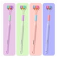 thumbnail image 2 of 3 Sided Toothbrush for Adults Triple-Angle Tooth-Hugging Deep Cleaning  Children‘s Sky Blue, 2 of 8