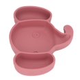 thumbnail image 1 of Elephant Suction Plate, Suction Cups Baby Suction Plate Self Feeding  For Home Brownish Red,Green,Blue, 1 of 8