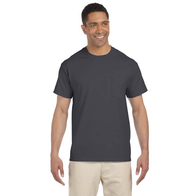 Gildan T-Shirt Ultra Coton pour Adulte avec Poche