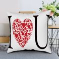 thumbnail image 1 of Cadeaux de la Saint-Valentin Housse de Coussin en Lin pour Canapé Maison, 1 of 5