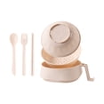 thumbnail image 1 of Yhmxh Microwave Ramen Bowl With Strainer Microwave Ramen Bowl 6-piece Set Ramen Microwave Bowl With Lid And Handle Dishwasher Safe Portable Ramen Bowl Cooker Kitchen Essentials Home and Kitchen, 1 of 6