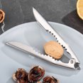 thumbnail image 2 of Miangastore Stainless Steel Clam Opener Blood Clam Opening Tool Kitchen Gadget for Daily Use, 2 of 9