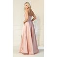 thumbnail image 2 of Classy Bridesmaid Satin Dress, 2 of 4