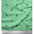 thumbnail image 1 of Soimoi polyester Crepe Fabric Ogee Damask Fabric Prints By Yard 42 Inch Wide, 1 of 5