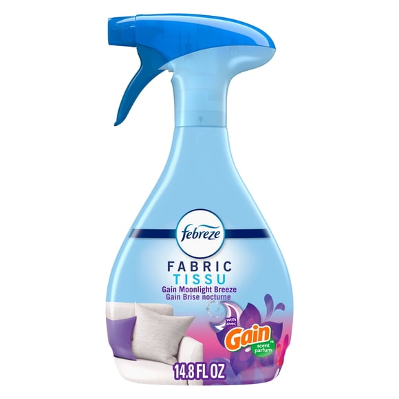 Febreze Désodorisant de Tissu Anti-Odeurs avec Gain, Brise Nocturne 438mL
