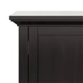 thumbnail image 4 of Simpli Home Redmond Wood 32" Transitional Low Cabinet in Hickory Brown, 4 of 7