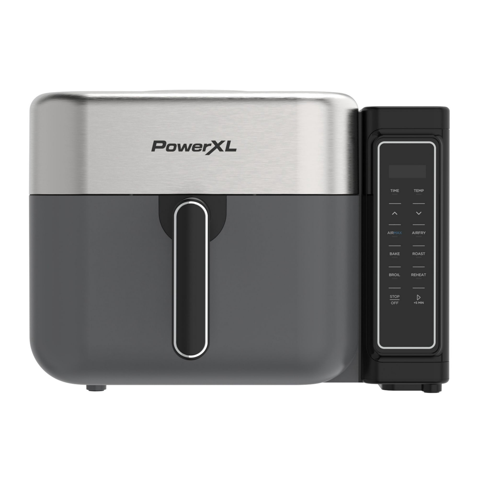 PowerXL™ 8 Quart AIRMAX™ Air Fryer Oven with 6 Pre-Sets, Two Tier Compact Design Refurbished Excellent Condition