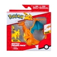 thumbnail image 1 of Ensemble de 2 figurines de combat Pokémon — Dracaufeu et Pikachu, 1 of 3