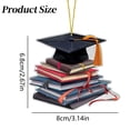 thumbnail image 3 of Graduation Ornament Graduation Ornaments Class Of 2025 Graduation Cap And Scroll Xmas Graduation Christmas Xmas Tree Ornaments For Graduate School Ornaments, 3 of 6