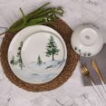 thumbnail image 1 of Holiday Time Green Tree Ceramic Dinnerware Set ,12 Pieces, 1 of 7
