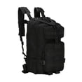 thumbnail image 1 of Durable Hiking Backpack 30L Travel Haversack Knapsack for Outdoor Backpacking Black, 1 of 8