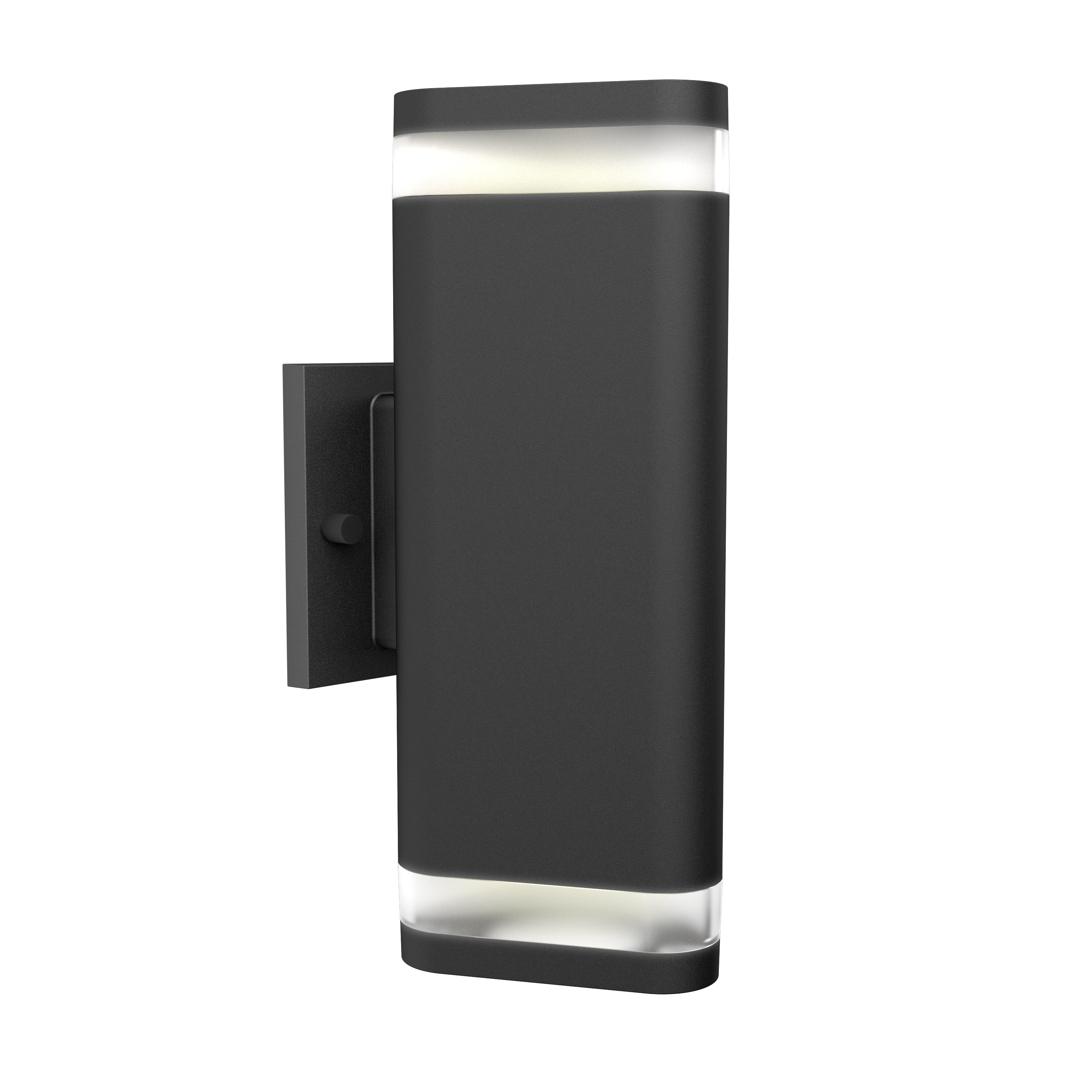 Artika Trygon Modern Outdoor Wall Light, Black