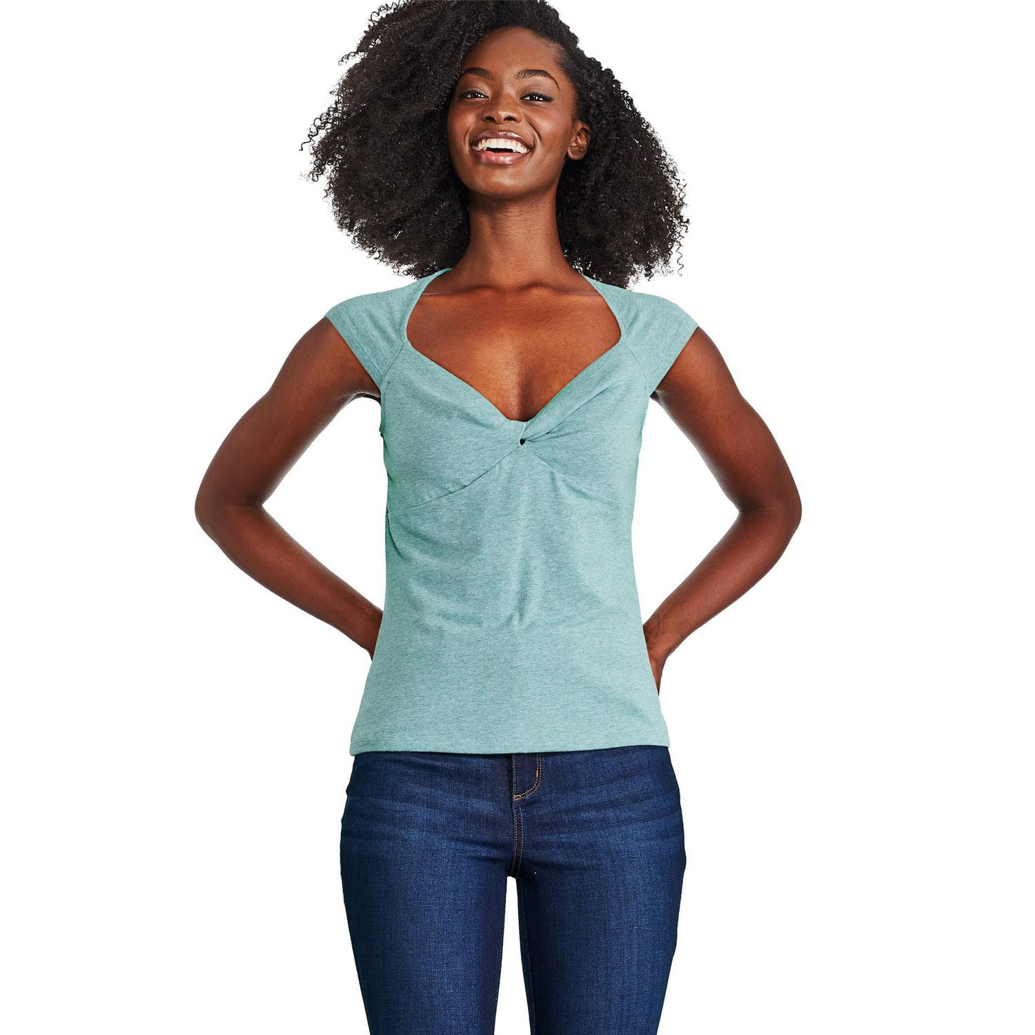 George Women's Knotted Front Top