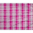thumbnail image 4 of oneOone Polyester Lycra Fabric Check Kasuri Printed Craft Fabric BTY 56 Inch Wide, 4 of 4