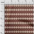 thumbnail image 1 of oneOone Cotton Flex Fabric Argyle Style Ikat Printed Craft Fabric BTY 40 Inch Wide, 1 of 4