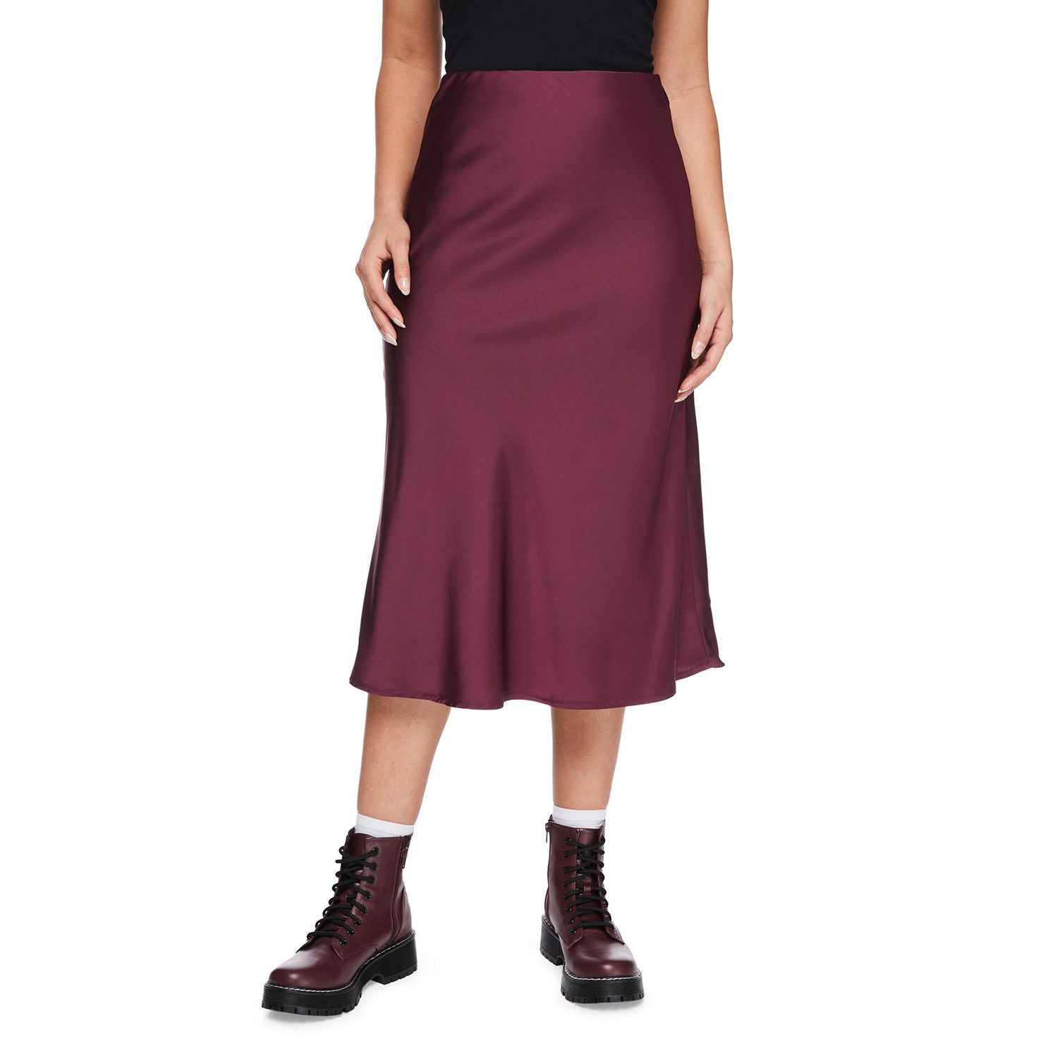 Jupe en satin George pour femmes
