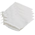 thumbnail image 1 of 5 Pcs Sac en Tissu Réutilisable en Maille Fine en Nylon pour Lait de Noix et Fromage Filtre à Café Infusé à Froid Cuisine Neuf, 1 of 6