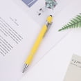thumbnail image 1 of weibbin Aluminum Rod Pen Spray Adhesive Click Pen -use Screen Business Student Writing Ballpoint Pen 5pc 10ml, 1 of 5