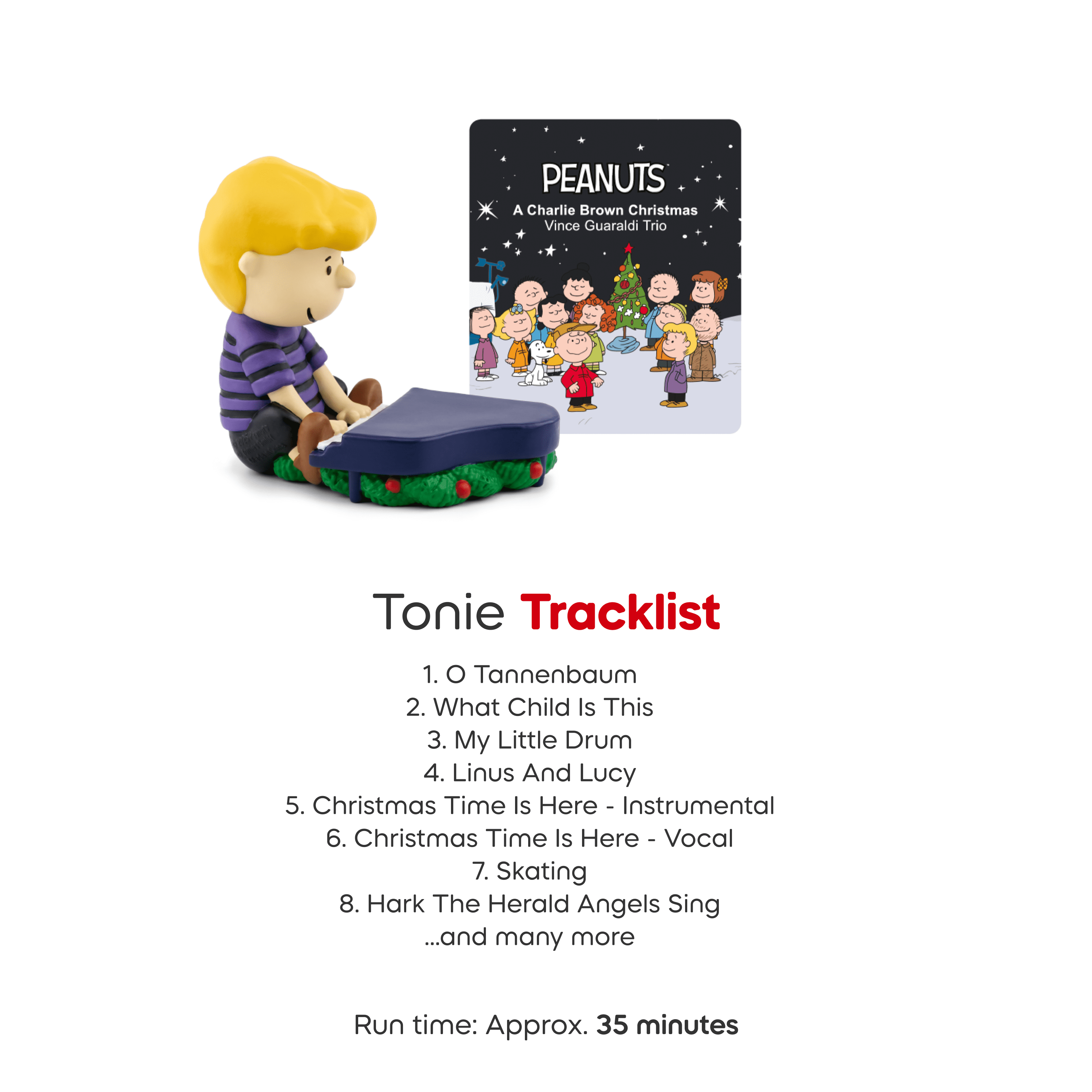 tonies Peanuts: Joyeux Noël, Charlie Brown! Figurine Audio (Anglais)