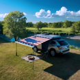 thumbnail image 2 of Yescom Car Side Awning Replacement 6.5x7.8 Ft Rooftop Tent SUV Outdoor Camping US Map, 2 of 9