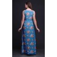thumbnail image 2 of Bimba Robe de Soirée Sans Manches à Imprimé Floral pour Femme à Col Rond - X-Grand, 2 of 5