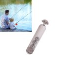 thumbnail image 4 of Fishing Weights, PVC Plastic Portable Fishing Rattle Lightweight  for Fishing Enthusiast for Fishing Accessories Transparent White,Transparent Black,Red, 4 of 7