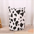 thumbnail image 1 of Laundry for Nursery Toy Storage Organizer in Home Closet Kids Bedroom Hamper Laundry Room Shelf with Round Cow Pattern, 1 of 2