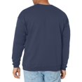 thumbnail image 2 of Hanes Chandail Molletonné à Col Rond ComfortBlend EcoSmart pour Hommes - Meilleur Vendeur, 5TG, Bleu Marine Foncé, 2 of 6