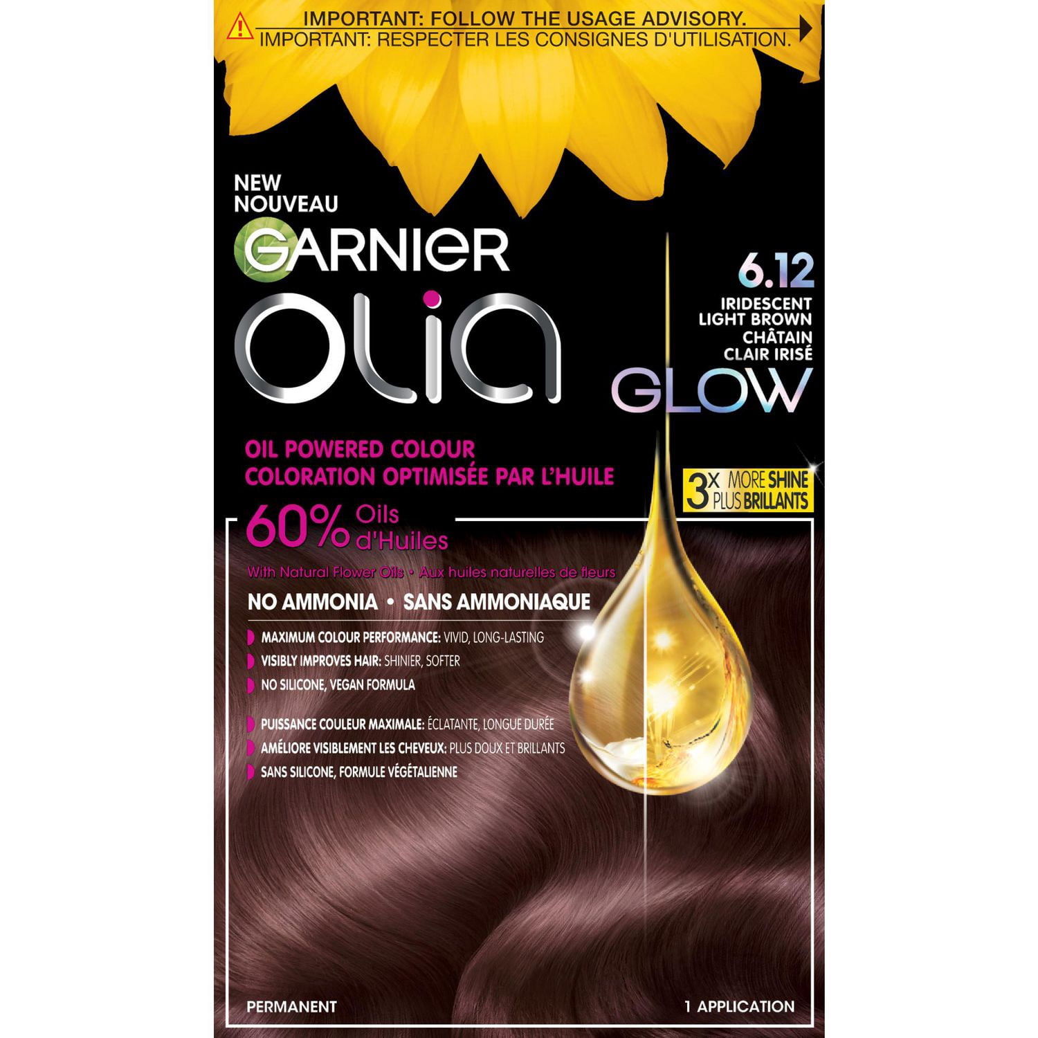 Olia Permanent Hair Dye Ammonia Free