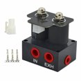 thumbnail image 2 of Yassdwbn 200PSI 12V Électrovanne Air Suspension Manifold Double Télécommande Solénoïde, 2 of 5