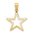 thumbnail image 1 of Charme Étoile en Or Jaune 14K, 1 of 2