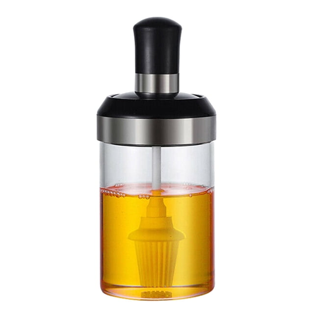 Agiferg 250ml Glass Seasoning Container Oil/Honey Dispenser Bottle