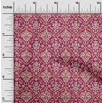 thumbnail image 2 of oneOone Silk Tabby Fuschia Pink Fabric Block Sewing Craft Projects Fabric Prints By Yard 42 Inch Wide, 2 of 5