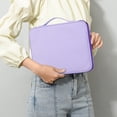 thumbnail image 1 of 13.8" Tablet Sleeve Organizer Bag, Multi-Layer Electronics Storage Case, Waterproof Nylon Travel Portfolio Pouch with Document Compartment, Protective Laptop Carrying Case for Business, 5, 1 of 6