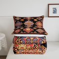 thumbnail image 4 of YST Bedding European-Style Comforter Set - Victorian Classical Luxuary Bedding Comforters & Sets - Boho Baroque Jacquard Gothic Quilt - Full - 3-Pieces Mothers Day Gifts, 4 of 5