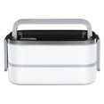 thumbnail image 1 of Heated Lunch Box 3 Layers Insulated Lunch Container Leak-Proof Thermal Bento Box Every Parts Detachable Meal Heater with Handle, 1 of 9